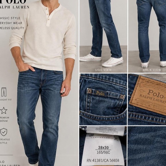 Other - Polo Ralph Lauren Men's Jeans 38x30👖